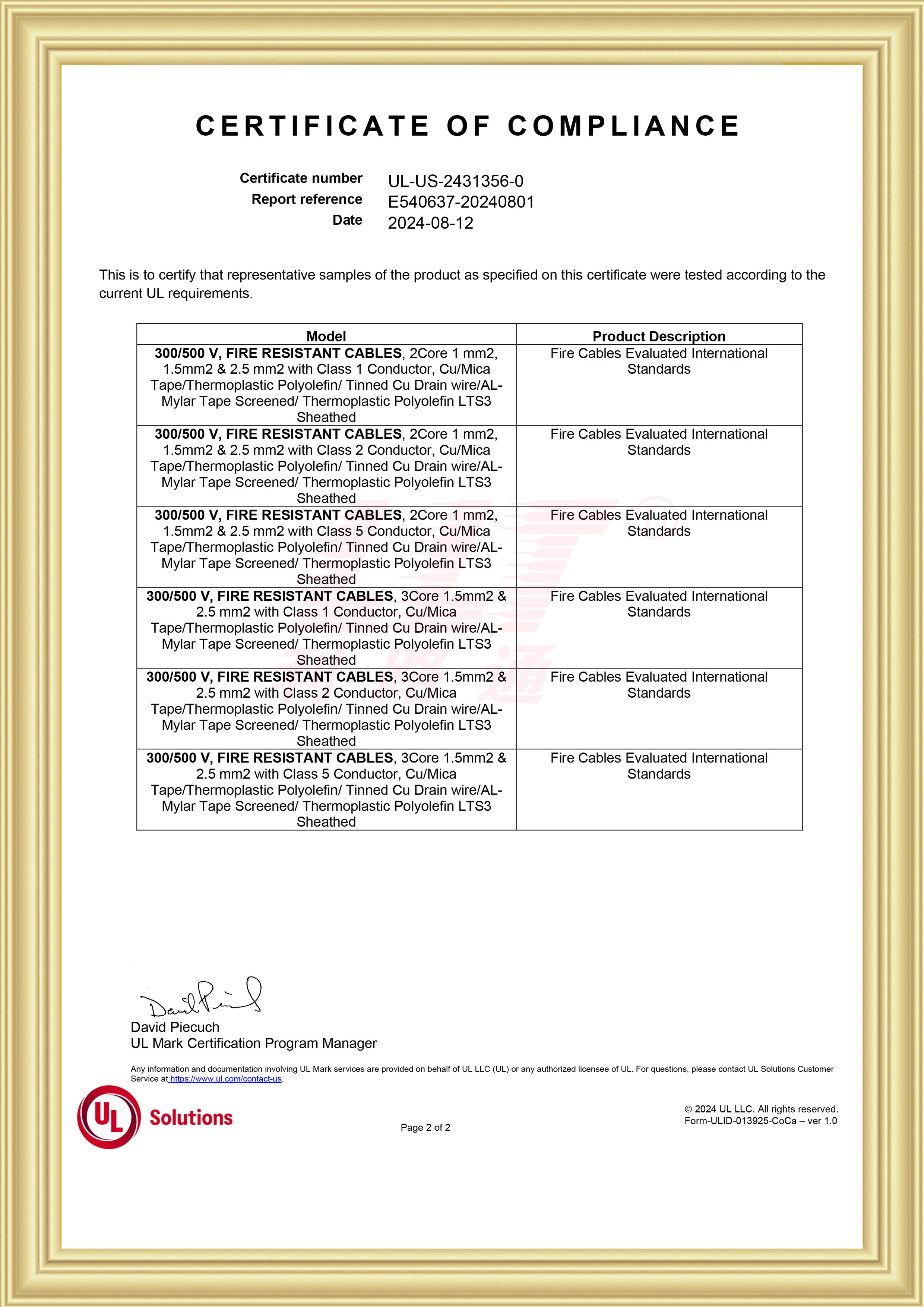 UL PH120 EN50200 (2)